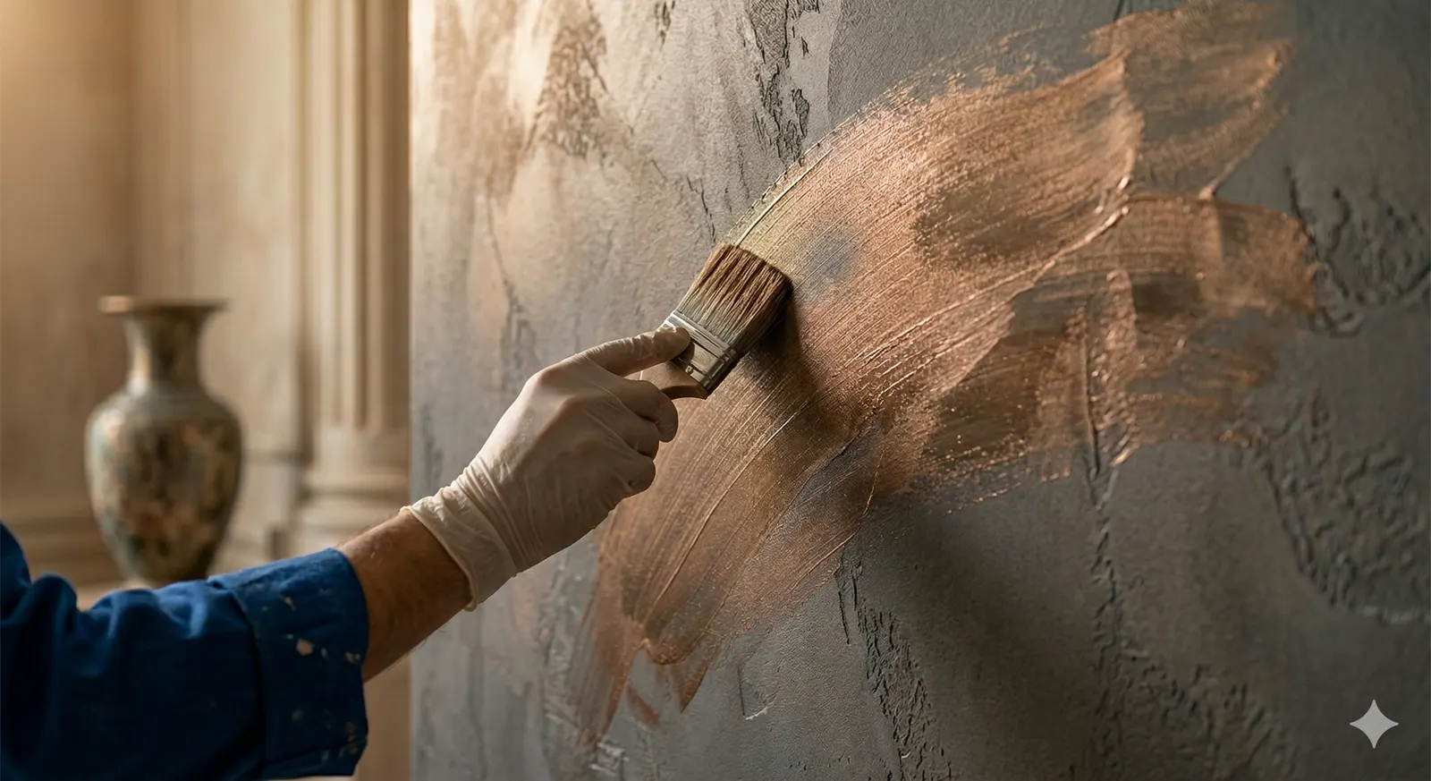 Interior painting project by Ernő Kiss